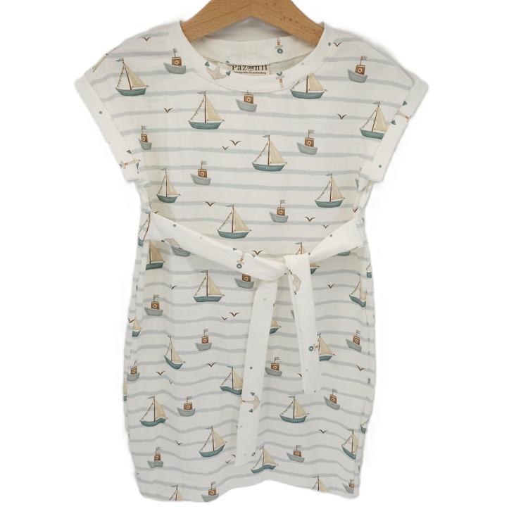 Sommerkleid Adria Küstenkind Boote 134-176